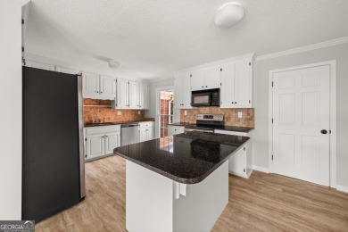 Updated: New Flooring, Newly Painted & Move-In Ready 3-Sides on Brookstone Golf and Country Club in Georgia - for sale on GolfHomes.com, golf home, golf lot