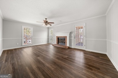 Updated: New Flooring, Newly Painted & Move-In Ready 3-Sides on Brookstone Golf and Country Club in Georgia - for sale on GolfHomes.com, golf home, golf lot