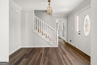 Updated: New Flooring, Newly Painted & Move-In Ready 3-Sides on Brookstone Golf and Country Club in Georgia - for sale on GolfHomes.com, golf home, golf lot