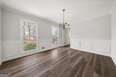 Updated: New Flooring, Newly Painted & Move-In Ready 3-Sides on Brookstone Golf and Country Club in Georgia - for sale on GolfHomes.com, golf home, golf lot