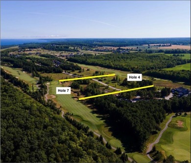 Prime development parcel in Door County's premier, private club on Horseshoe Bay Golf Club in Wisconsin - for sale on GolfHomes.com, golf home, golf lot