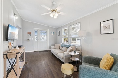 A beautifully updated 2-bedroom, 1-bathroom manufactured home in on Polo Park East in Florida - for sale on GolfHomes.com, golf home, golf lot