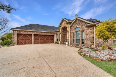 Step right off the 9th hole into your backyard for a barbecue! on The Golf Club at Resort Eagle Mountain Lake in Texas - for sale on GolfHomes.com, golf home, golf lot