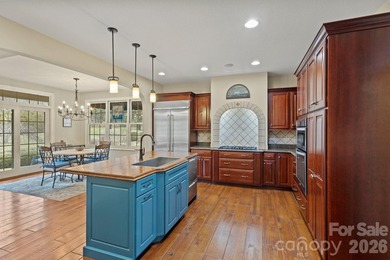 Absolutely stunning home gracefully situated on 1.38 beautifully on Kenmure Country Club in North Carolina - for sale on GolfHomes.com, golf home, golf lot