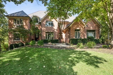 This magnificent all-brick estate rests on a prime 1.2-acre on Wynstone Golf Club in Illinois - for sale on GolfHomes.com, golf home, golf lot