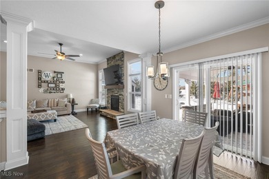 Welcome home to this stunning newer residence located in the on Fox Meadow Country Club in Ohio - for sale on GolfHomes.com, golf home, golf lot