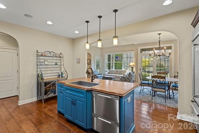 Absolutely stunning home gracefully situated on 1.38 beautifully on Kenmure Country Club in North Carolina - for sale on GolfHomes.com, golf home, golf lot