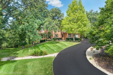 This magnificent all-brick estate rests on a prime 1.2-acre on Wynstone Golf Club in Illinois - for sale on GolfHomes.com, golf home, golf lot