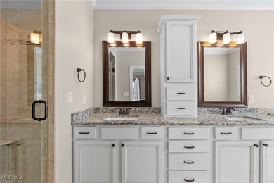 Welcome home to this stunning newer residence located in the on Fox Meadow Country Club in Ohio - for sale on GolfHomes.com, golf home, golf lot