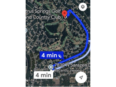 Double lot option!!! Seller is SELLING THE ADJACENT LOT 7838 N on Citrus Springs Country Club in Florida - for sale on GolfHomes.com, golf home, golf lot