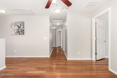 WELCOME HOME! This 4 BR/2.5 BA newly painted two-story home on Poston Butte Golf Club in Arizona - for sale on GolfHomes.com, golf home, golf lot