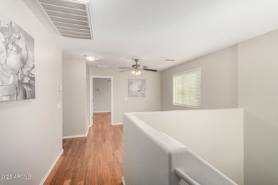 WELCOME HOME! This 4 BR/2.5 BA newly painted two-story home on Poston Butte Golf Club in Arizona - for sale on GolfHomes.com, golf home, golf lot