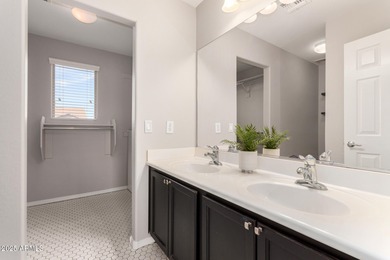 WELCOME HOME! This 4 BR/2.5 BA newly painted two-story home on Poston Butte Golf Club in Arizona - for sale on GolfHomes.com, golf home, golf lot