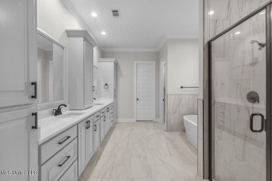 Welcome to this stunning new construction lakefront home in Lake on Lake Caroline Golf Club in Mississippi - for sale on GolfHomes.com, golf home, golf lot