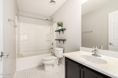 WELCOME HOME! This 4 BR/2.5 BA newly painted two-story home on Poston Butte Golf Club in Arizona - for sale on GolfHomes.com, golf home, golf lot