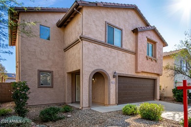 WELCOME HOME! This 4 BR/2.5 BA newly painted two-story home on Poston Butte Golf Club in Arizona - for sale on GolfHomes.com, golf home, golf lot