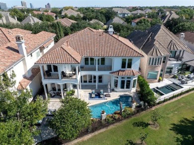 Experience refined Mediterranean-inspired living in this on TPC Four Seasons - Las Colinas Resort in Texas - for sale on GolfHomes.com, golf home, golf lot