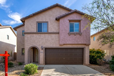 WELCOME HOME! This 4 BR/2.5 BA newly painted two-story home on Poston Butte Golf Club in Arizona - for sale on GolfHomes.com, golf home, golf lot