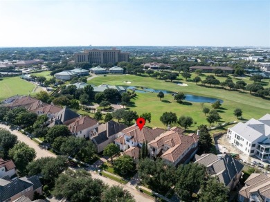 Experience refined Mediterranean-inspired living in this on TPC Four Seasons - Las Colinas Resort in Texas - for sale on GolfHomes.com, golf home, golf lot