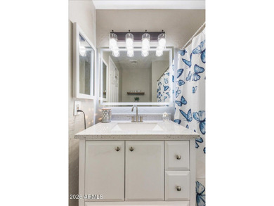 This stunning recently remodeled 5-bed, 3-bath home is a on Augusta Ranch Golf Club in Arizona - for sale on GolfHomes.com, golf home, golf lot