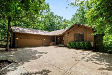 Tucked among the trees this spacious 4-bedroom retreat offers on Innsbrook Resort Golf Course in Missouri - for sale on GolfHomes.com, golf home, golf lot