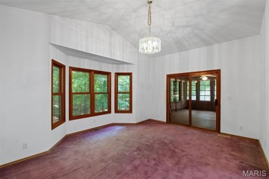 Tucked among the trees this spacious 4-bedroom retreat offers on Innsbrook Resort Golf Course in Missouri - for sale on GolfHomes.com, golf home, golf lot