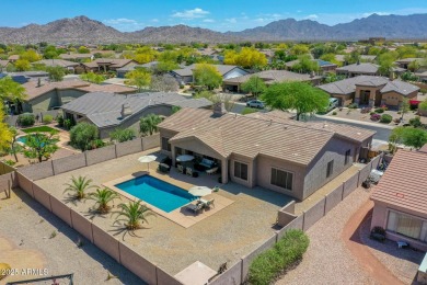 Style and sophistication from the moment you arrive! This TW on Estrella Mountain Ranch Golf Course in Arizona - for sale on GolfHomes.com, golf home, golf lot