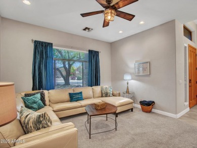 Style and sophistication from the moment you arrive! This TW on Estrella Mountain Ranch Golf Course in Arizona - for sale on GolfHomes.com, golf home, golf lot
