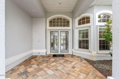 Experience peaceful comfort and style in one of the most on Suntree Country Club in Florida - for sale on GolfHomes.com, golf home, golf lot