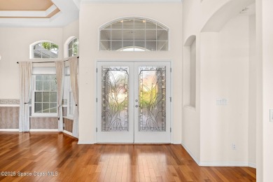 Experience peaceful comfort and style in one of the most on Suntree Country Club in Florida - for sale on GolfHomes.com, golf home, golf lot