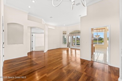 Experience peaceful comfort and style in one of the most on Suntree Country Club in Florida - for sale on GolfHomes.com, golf home, golf lot
