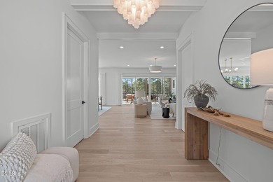 Modern Ranch Farmhouse with Golf Course Views. Built less than on Chapel Ridge Golf Club in North Carolina - for sale on GolfHomes.com, golf home, golf lot