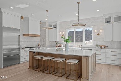 Modern Ranch Farmhouse with Golf Course Views. Built less than on Chapel Ridge Golf Club in North Carolina - for sale on GolfHomes.com, golf home, golf lot