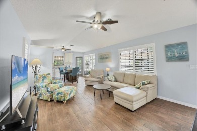 Discover effortless coastal charm in this rare end-unit villa on Rotonda Golf and Country Club The Palms Course in Florida - for sale on GolfHomes.com, golf home, golf lot