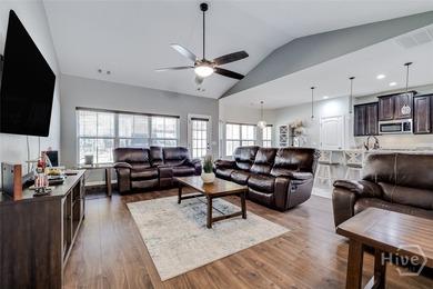 Spacious 5-bed, 3-bath home w/ a 3-car garage on over an acre in on Lost Plantation Golf Club in Georgia - for sale on GolfHomes.com, golf home, golf lot