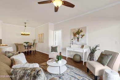 UPDATED Ahwatukee GR0UND FLOOR condo with rare GARAGE & designer on The Foothills Golf Club in Arizona - for sale on GolfHomes.com, golf home, golf lot