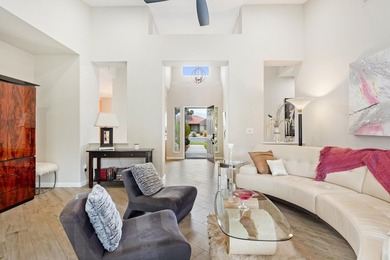 This fully renovated 3 bedroom, 2.5 bath is located in a hidden on Palm Desert Resort Country Club in California - for sale on GolfHomes.com, golf home, golf lot