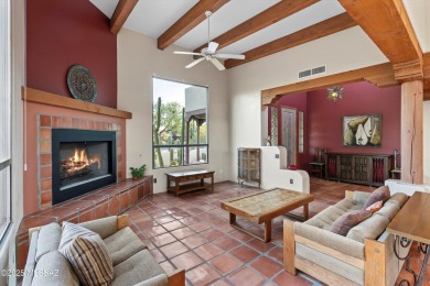 Step inside this magnificent Santa Fe style custom home. Soaring on Forty Niner Golf and Country Club in Arizona - for sale on GolfHomes.com, golf home, golf lot
