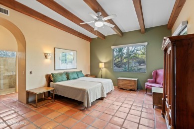 Step inside this magnificent Santa Fe style custom home. Soaring on Forty Niner Golf and Country Club in Arizona - for sale on GolfHomes.com, golf home, golf lot