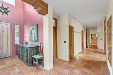 Step inside this magnificent Santa Fe style custom home. Soaring on Forty Niner Golf and Country Club in Arizona - for sale on GolfHomes.com, golf home, golf lot