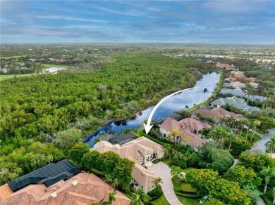 From the moment you enter through the striking glass double on Bonita Bay West in Florida - for sale on GolfHomes.com, golf home, golf lot