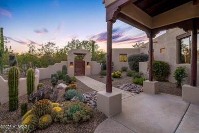 Step inside this magnificent Santa Fe style custom home. Soaring on Forty Niner Golf and Country Club in Arizona - for sale on GolfHomes.com, golf home, golf lot