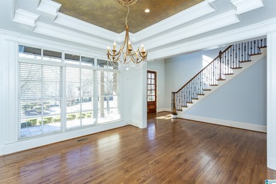 This custom home welcomes you with double front doors, an on Greystone Golf and Country Club-Founders Course in Alabama - for sale on GolfHomes.com, golf home, golf lot