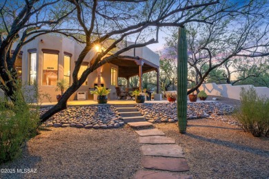 Step inside this magnificent Santa Fe style custom home. Soaring on Forty Niner Golf and Country Club in Arizona - for sale on GolfHomes.com, golf home, golf lot