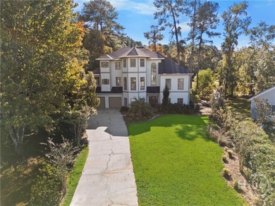 Beautifully updated & private retreat overlooking the 18th hole on Southbridge Golf Club in Georgia - for sale on GolfHomes.com, golf home, golf lot