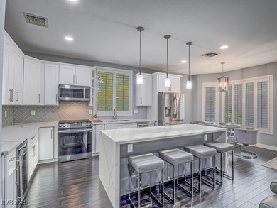 Experience elevated living in this exquisitely renovated Sun on Desert Willow Golf Course in Nevada - for sale on GolfHomes.com, golf home, golf lot