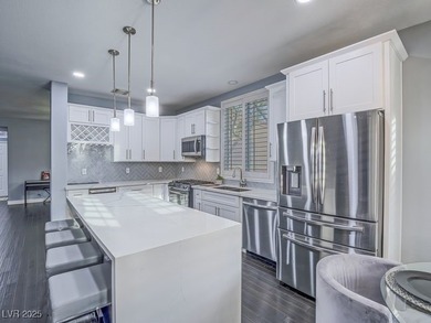 Experience elevated living in this exquisitely renovated Sun on Desert Willow Golf Course in Nevada - for sale on GolfHomes.com, golf home, golf lot