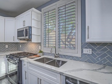 Experience elevated living in this exquisitely renovated Sun on Desert Willow Golf Course in Nevada - for sale on GolfHomes.com, golf home, golf lot