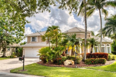 SPECTACULAR WATER VIEWS FROM 5 BED, 4 FULL BATH, POOL WITH on Heron Bay Golf Club in Florida - for sale on GolfHomes.com, golf home, golf lot