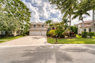 SPECTACULAR WATER VIEWS FROM 5 BED, 4 FULL BATH, POOL WITH on Heron Bay Golf Club in Florida - for sale on GolfHomes.com, golf home, golf lot